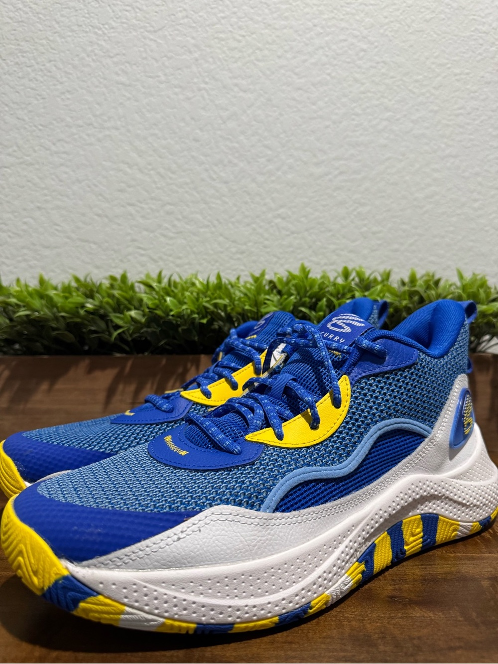 Under Armour Curry 3Zer0 24 Basketball Shoes Team Royal 3027626-400 Mens Size 14 - Picture 6 of 12